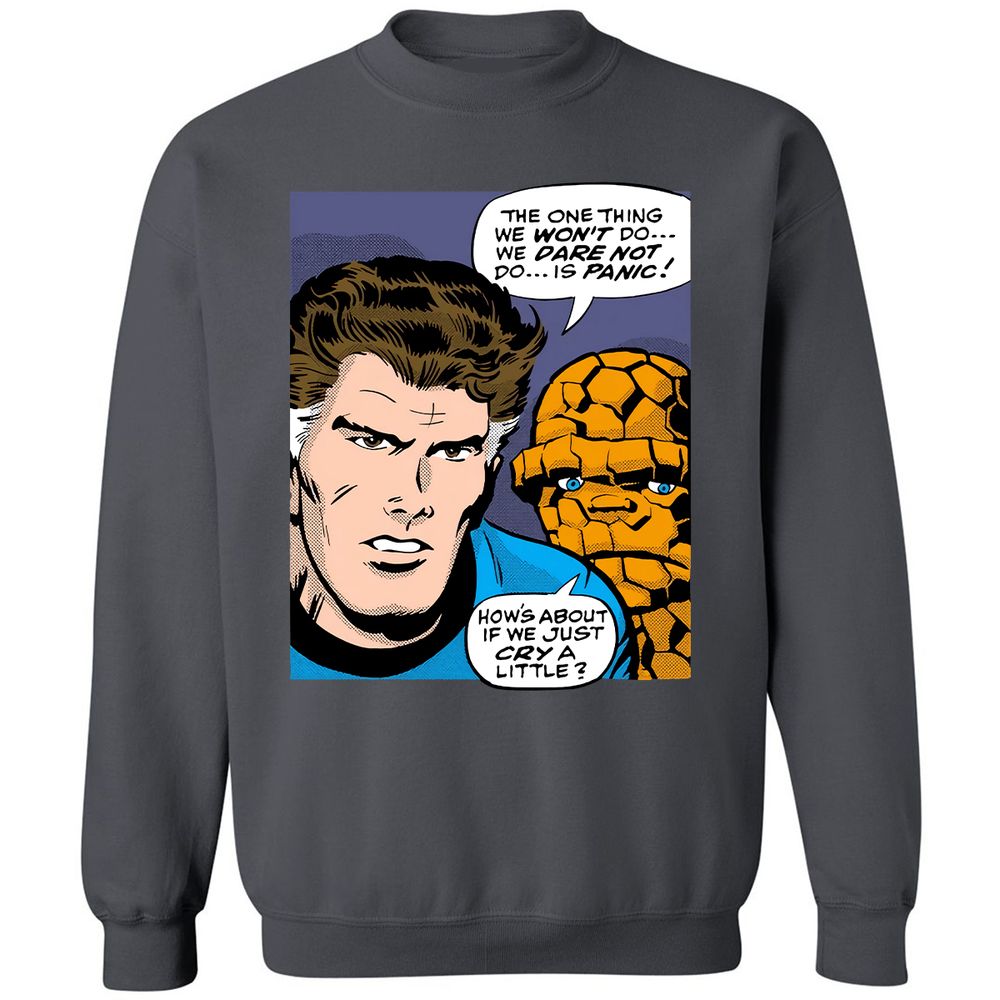 Classic Unisex Sweatshirt - CWPWJZ3Z - Charcoal - 7