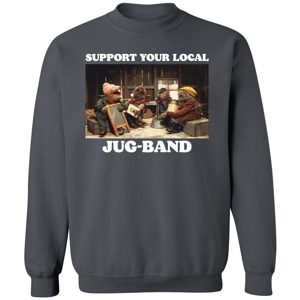 Support Your local - Charcoal - 7