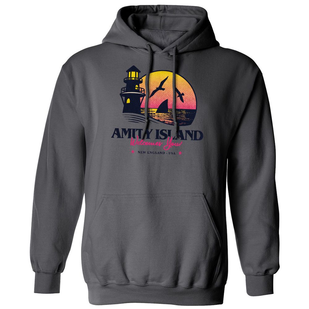 Classic Unisex Hoodie - DD6ECGFG - Charcoal - 7