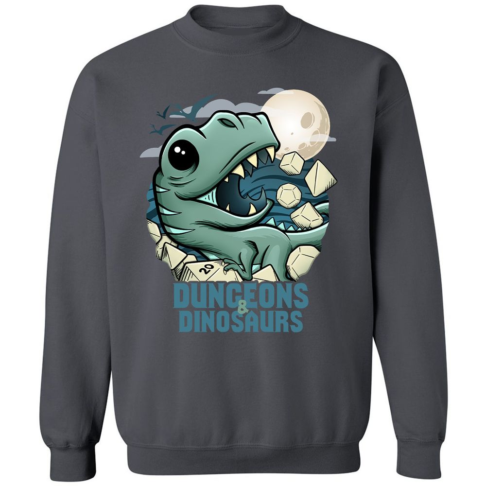 Classic Unisex Sweatshirt - F5J8EB2S - Charcoal - 7