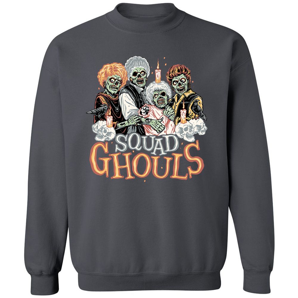 Classic Unisex Sweatshirt - C6GEQKHC - Charcoal - 7