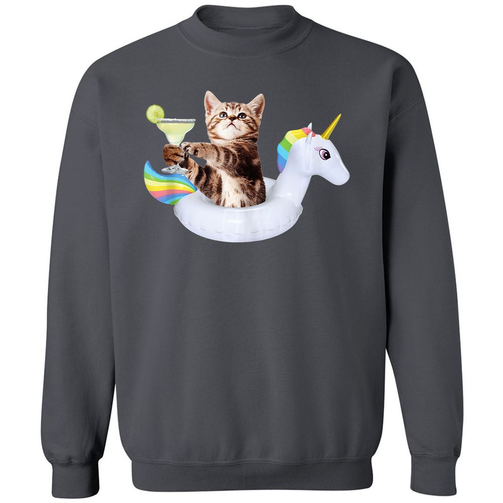 Classic Unisex Sweatshirt - VJBK6CFQ - Charcoal - 7