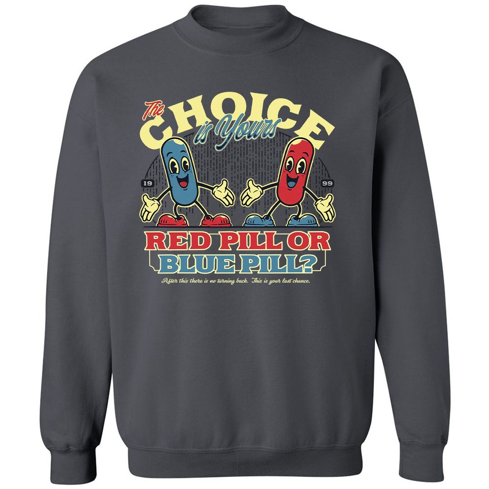 Classic Unisex Sweatshirt - QSTQXUP4 - Charcoal - 7