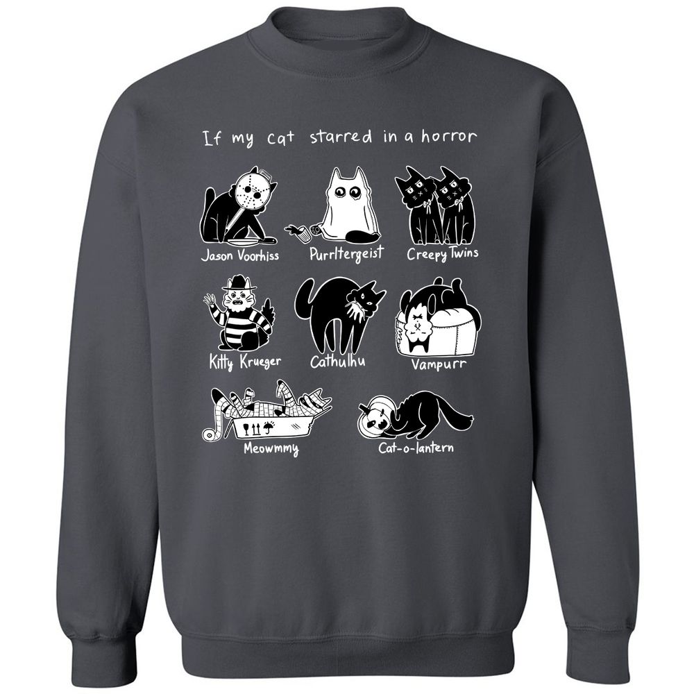 Classic Unisex Sweatshirt - N4V3T557 - Charcoal - 7