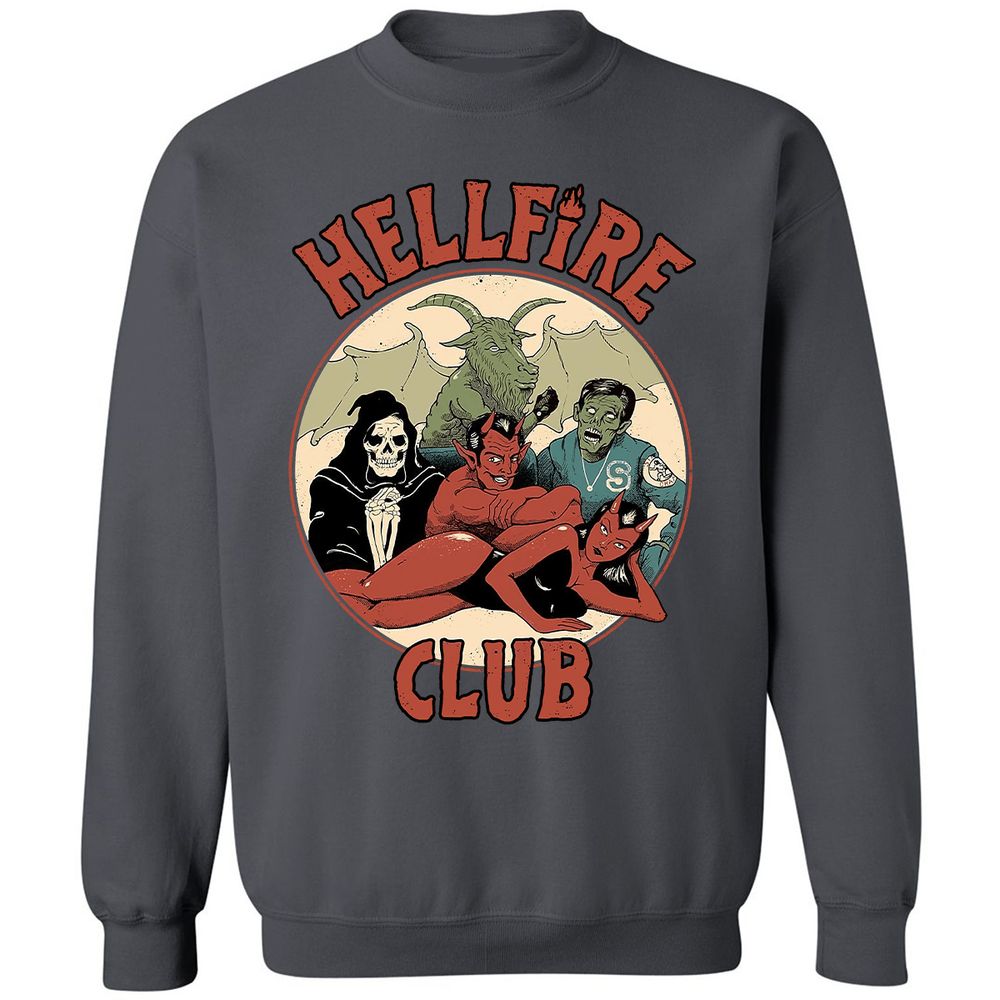 Classic Unisex Sweatshirt - N5PWESXX - Charcoal - 7