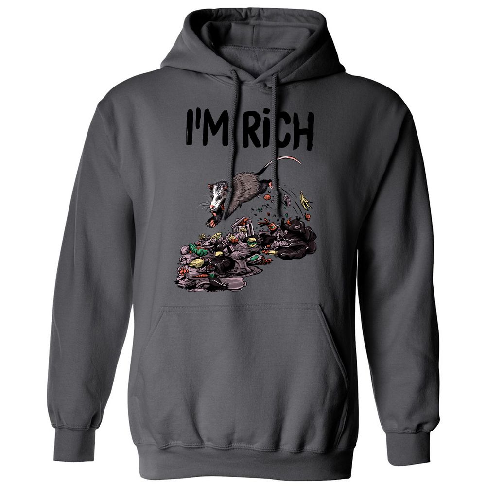 Classic Unisex Hoodie - GQ22HXX4 - Charcoal - 7