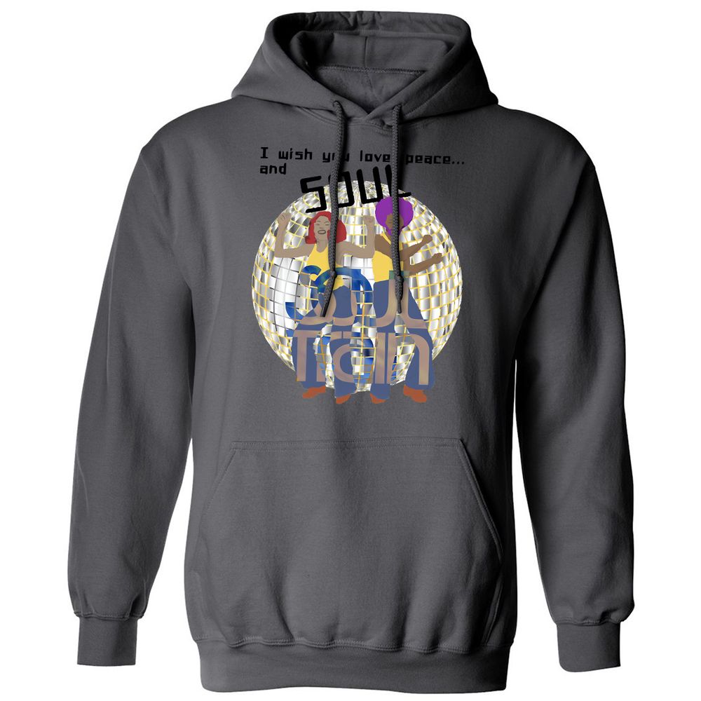 Classic Unisex Hoodie - DDT3PR1F - Charcoal - 7