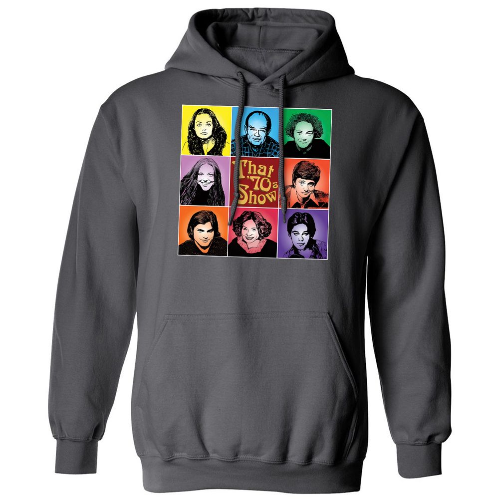 Classic Unisex Hoodie - YX3Q1UKY - Charcoal - 7