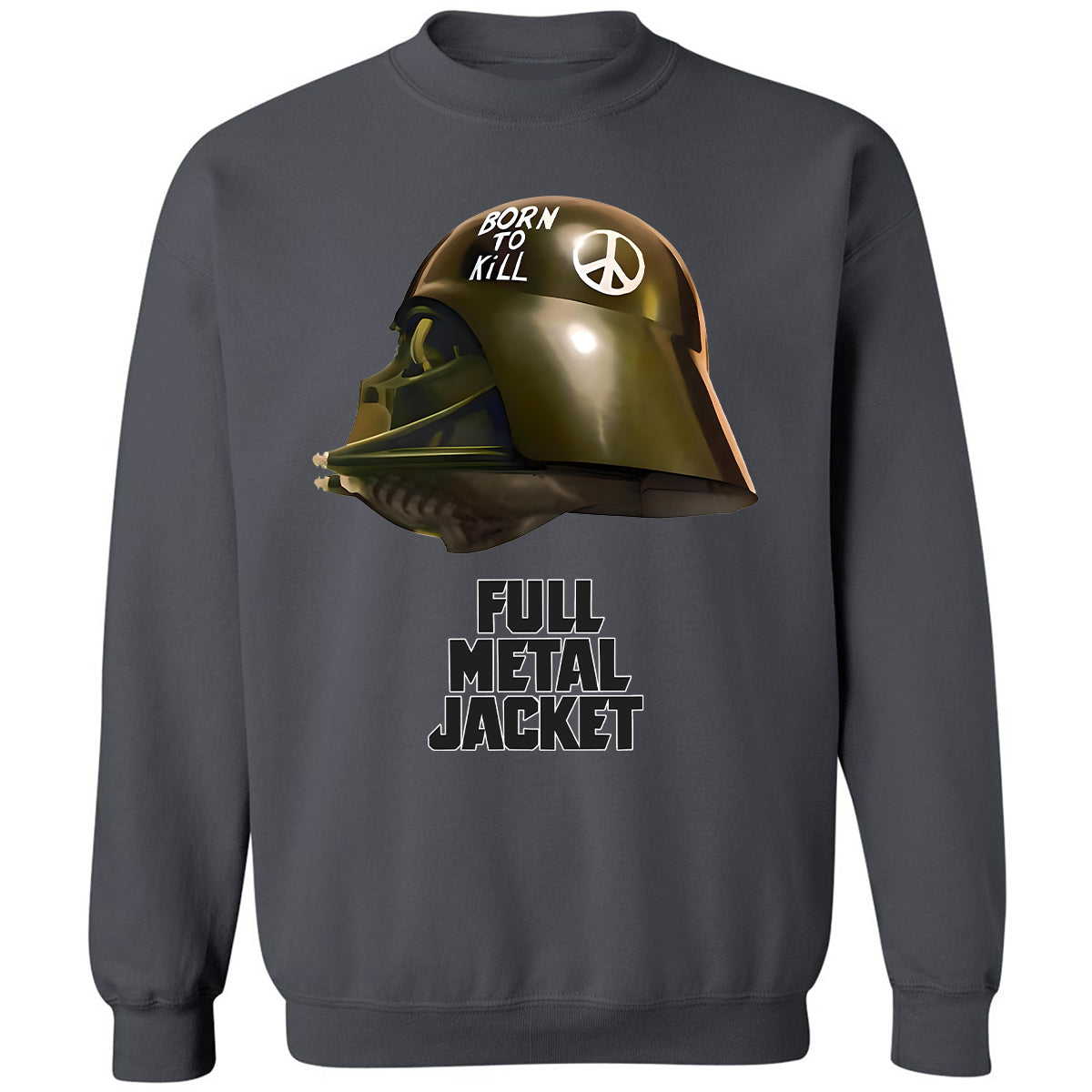 Classic Unisex Sweatshirt - W1TDEKFE - Charcoal - 7