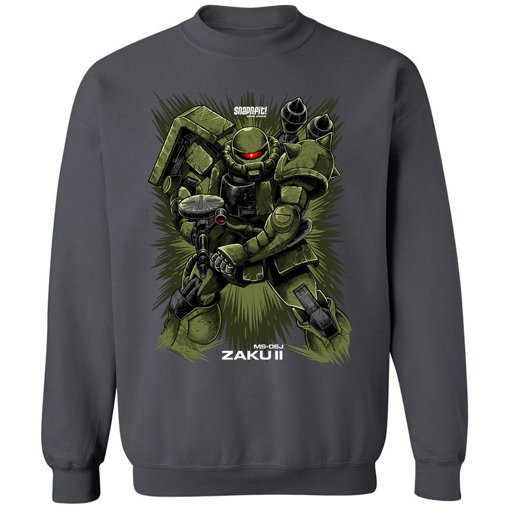 Classic Unisex Sweatshirt - 724SSR3U - Charcoal - 7