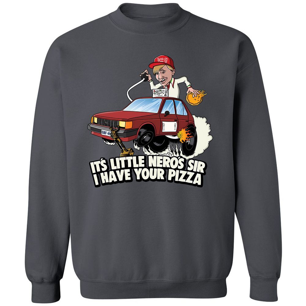 Little Nero's I have your pizza! - Charcoal - 7