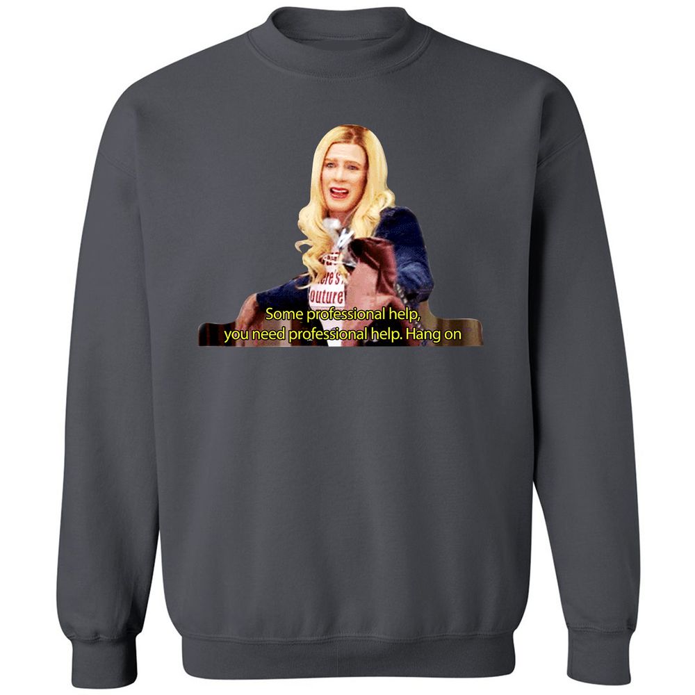 Classic Unisex Sweatshirt - 8VRD3SXQ - Charcoal - 7