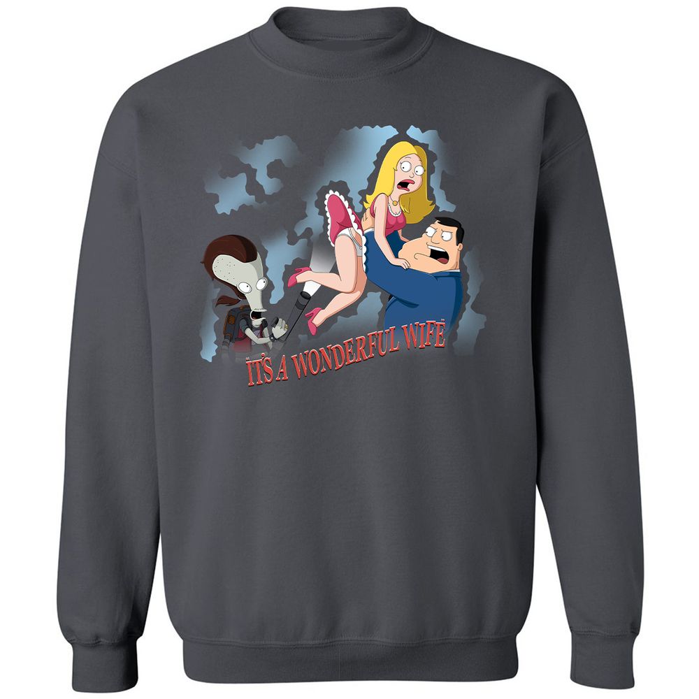 Classic Unisex Sweatshirt - VLR8QV6K - Charcoal - 7