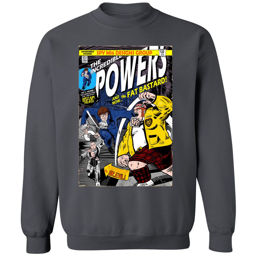 Classic Unisex Sweatshirt - HBB8G5Z3 - Charcoal - 7