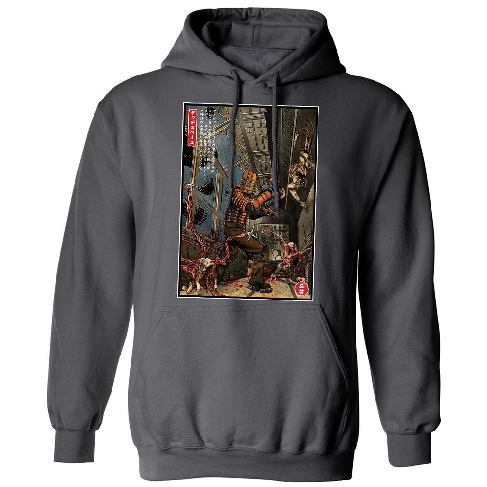 Classic Unisex Hoodie - EUWSEDGZ - Charcoal - 7