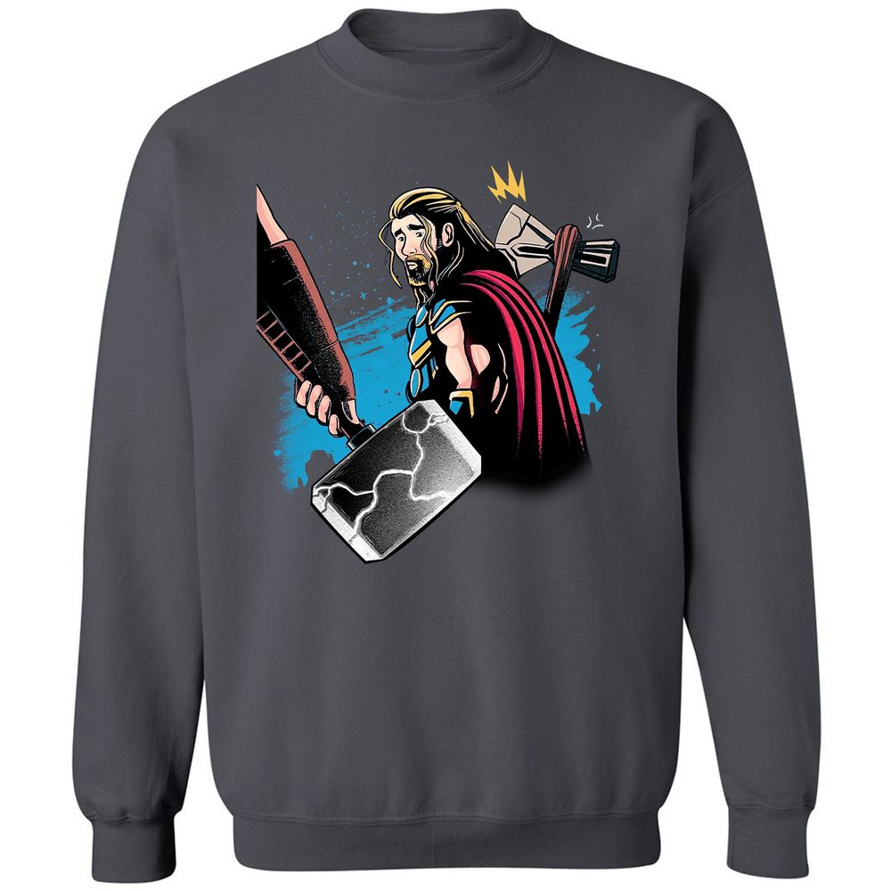 Classic Unisex Sweatshirt - 81FTLT7T - Charcoal - 7