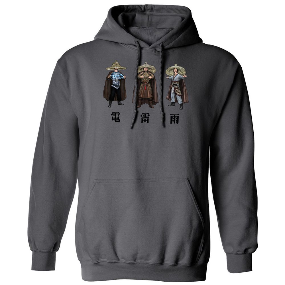 Classic Unisex Hoodie - TE786H7J - Charcoal - 7