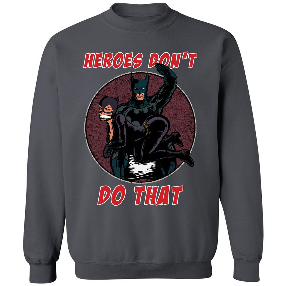 Classic Unisex Sweatshirt - 765HBVEZ - Charcoal - 7