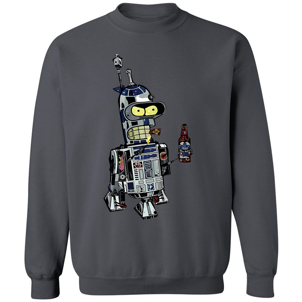 Classic Unisex Sweatshirt - FLJAB1YE - Charcoal - 7