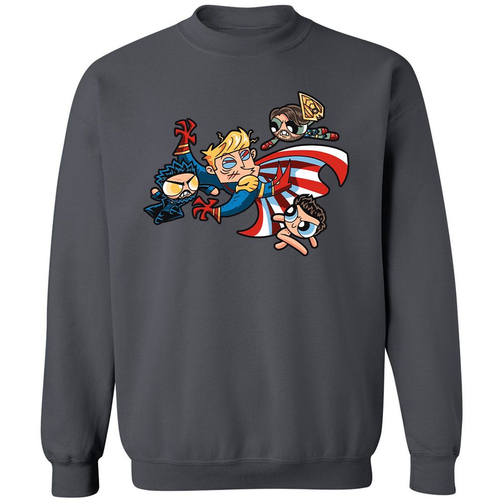 Classic Unisex Sweatshirt - KN78RZJP - Charcoal - 7