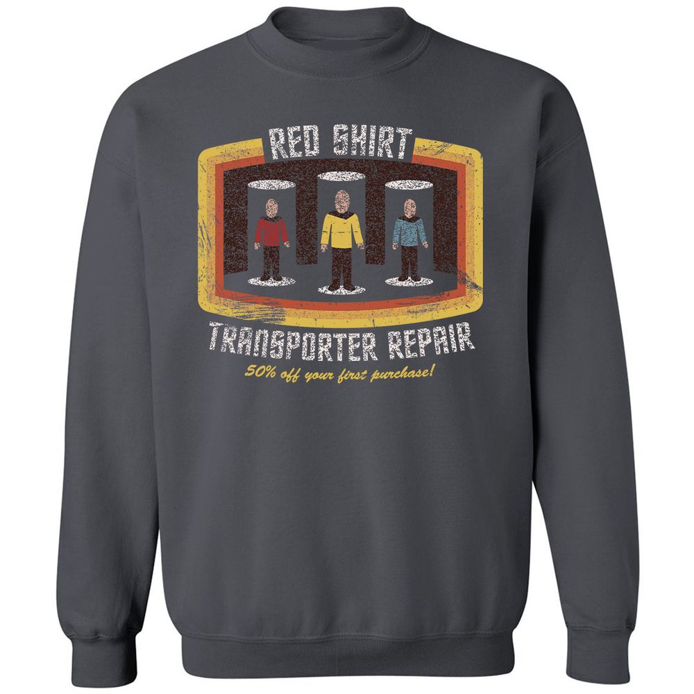 Classic Unisex Sweatshirt - STYPSUR9 - Charcoal - 7