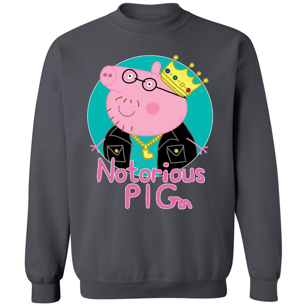 Classic Unisex Sweatshirt - KK2HZB6T - Charcoal - 7