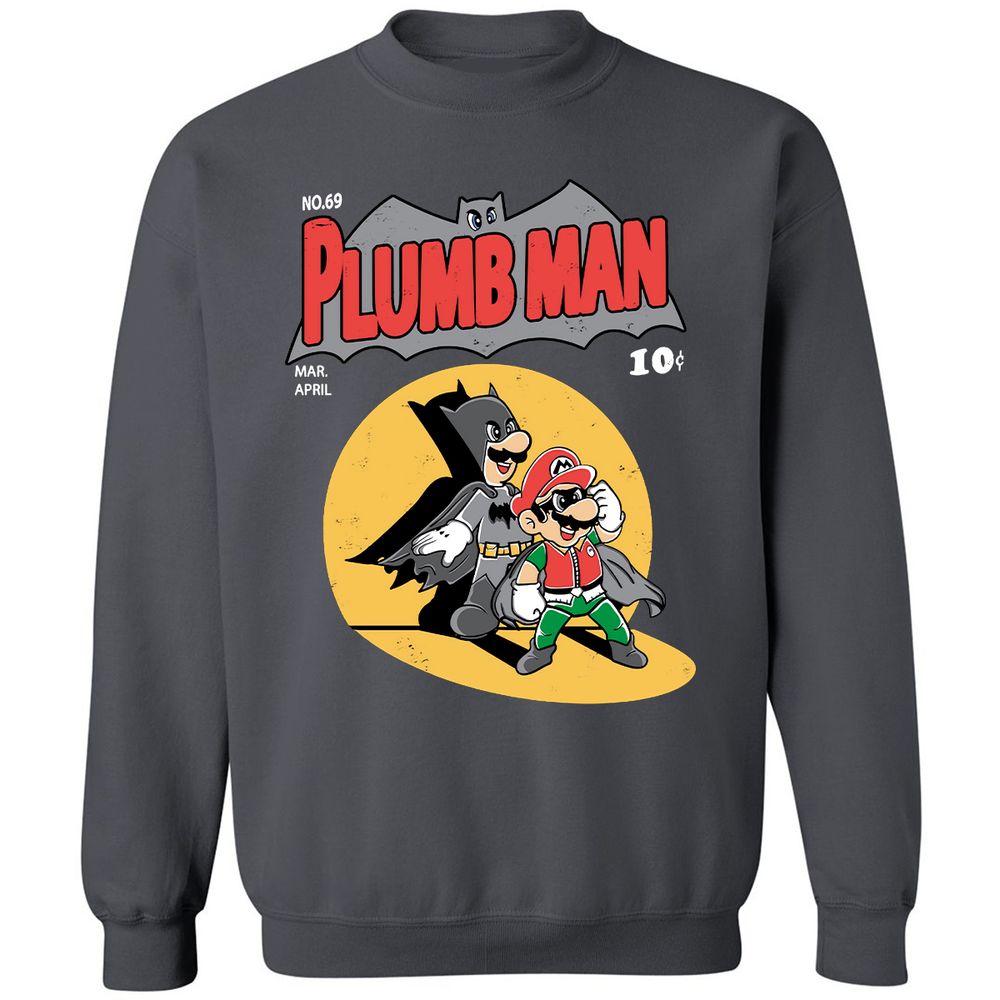 Classic Unisex Sweatshirt - QWLBACEQ - Charcoal - 7