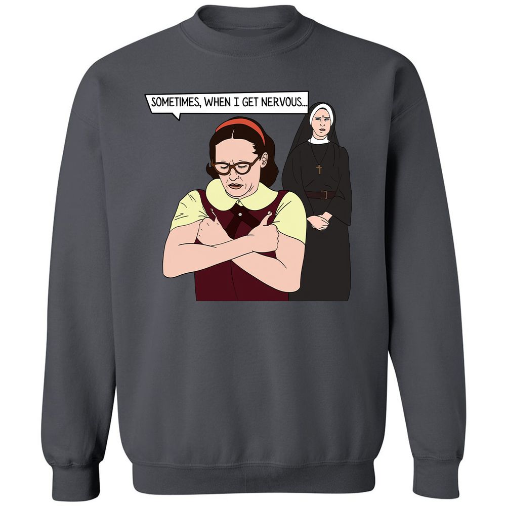 Classic Unisex Sweatshirt - 8R12CY2M - Charcoal - 7