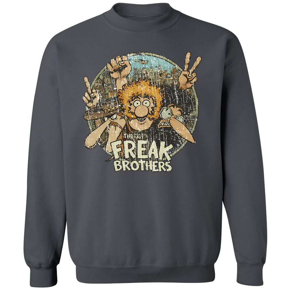 Classic Unisex Sweatshirt - 7EE4JZZ4 - Charcoal - 7