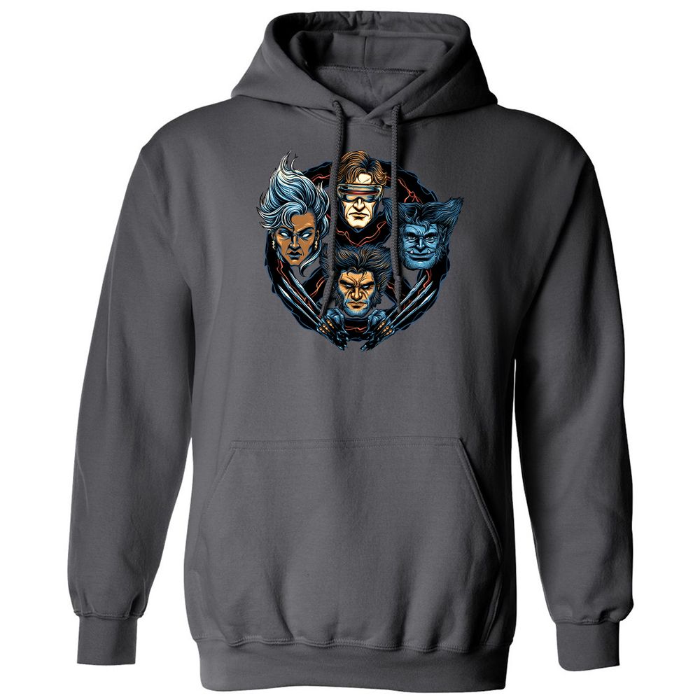 Classic Unisex Hoodie - P9LPDML3 - Charcoal - 7