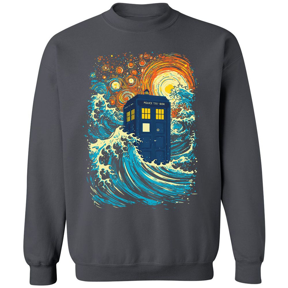 Classic Unisex Sweatshirt - AV1FLB5S - Charcoal - 7
