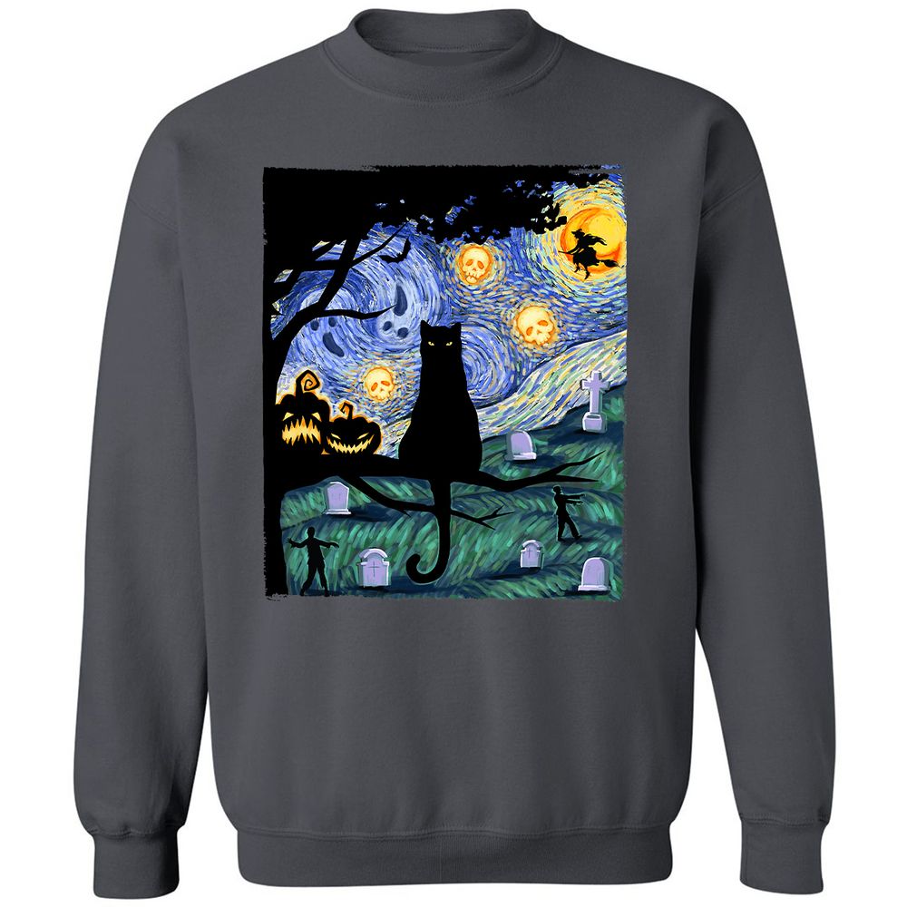 Classic Unisex Sweatshirt - UWFHC3CC - Charcoal - 7