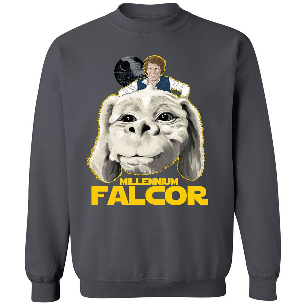 Classic Unisex Sweatshirt - 5KF9ZP6J - Charcoal - 7