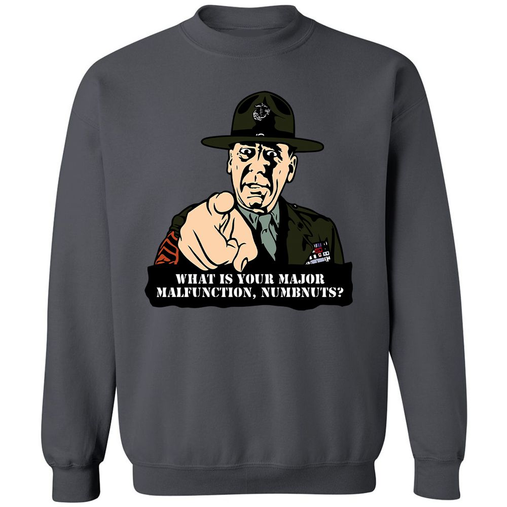 Classic Unisex Sweatshirt - Z1BPQTZC - Charcoal - 7