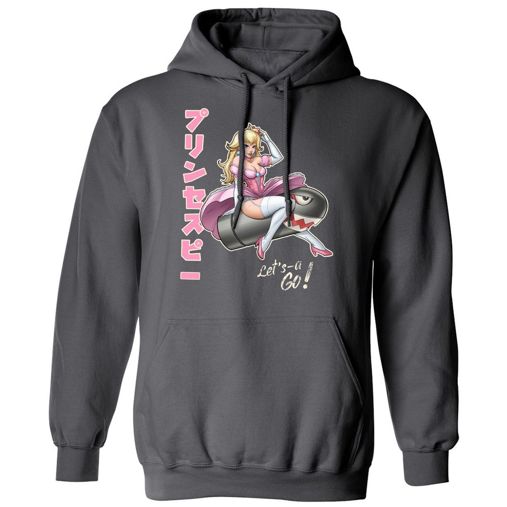 Classic Unisex Hoodie - 375GEN6V - Charcoal - 7