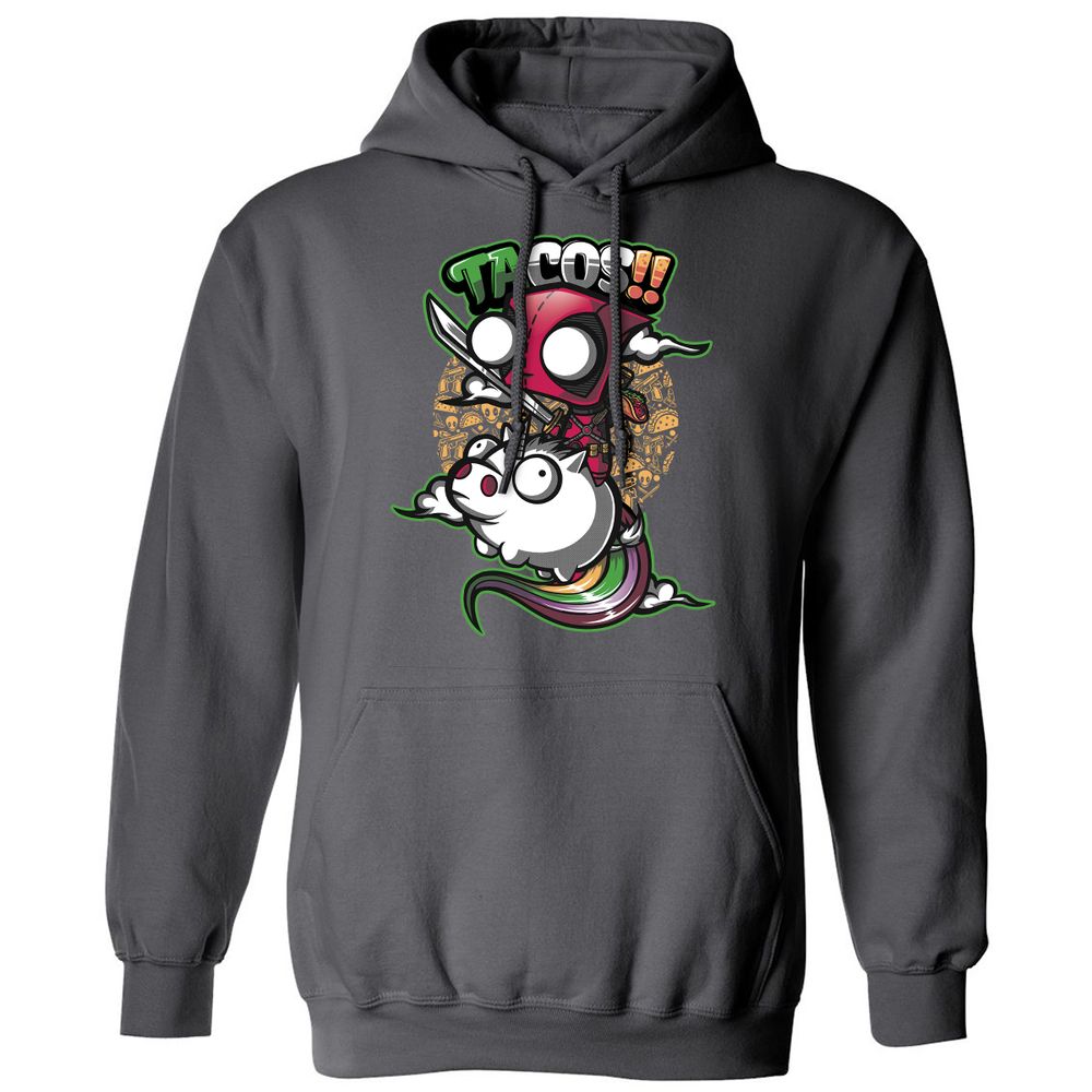 Classic Unisex Hoodie - QVTQSDG3 - Charcoal - 7