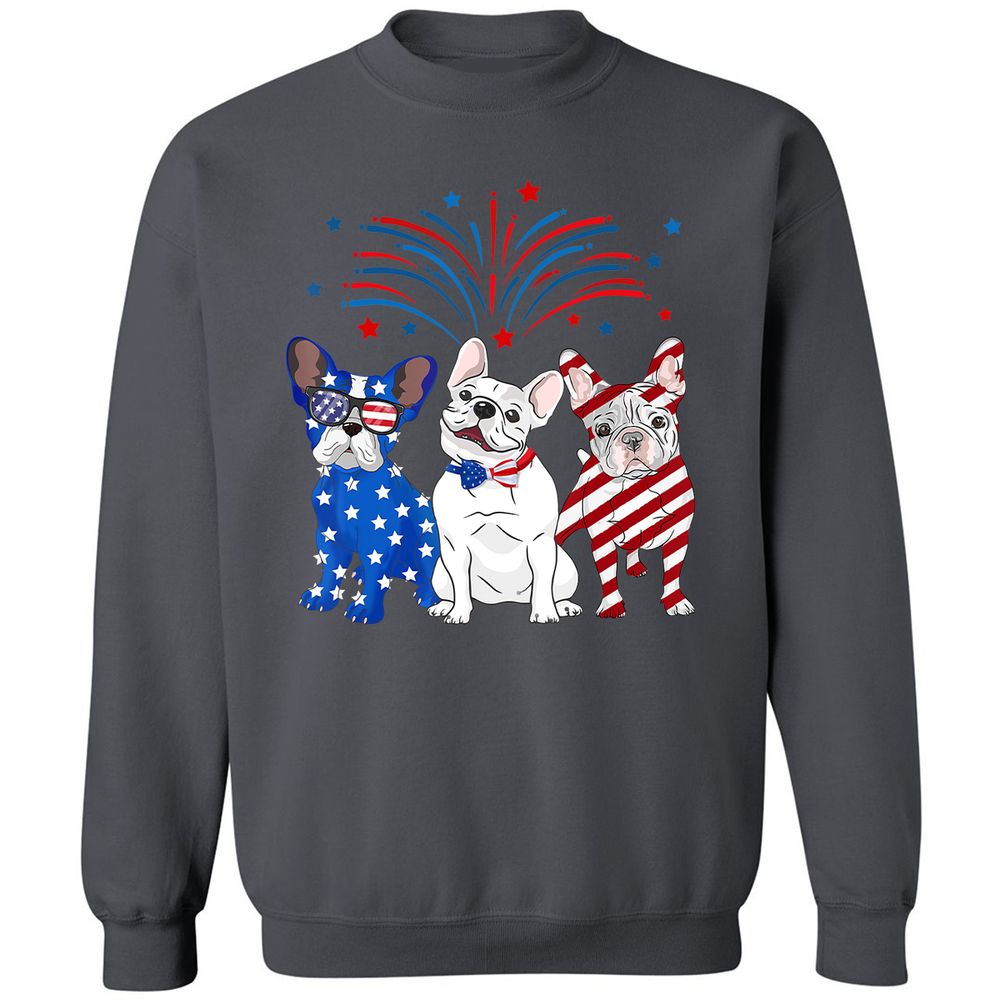 Classic Unisex Sweatshirt - QLVGN45C - Charcoal - 7