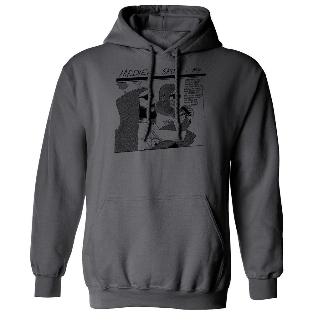 Classic Unisex Hoodie - N62Y1LT9 - Charcoal - 7