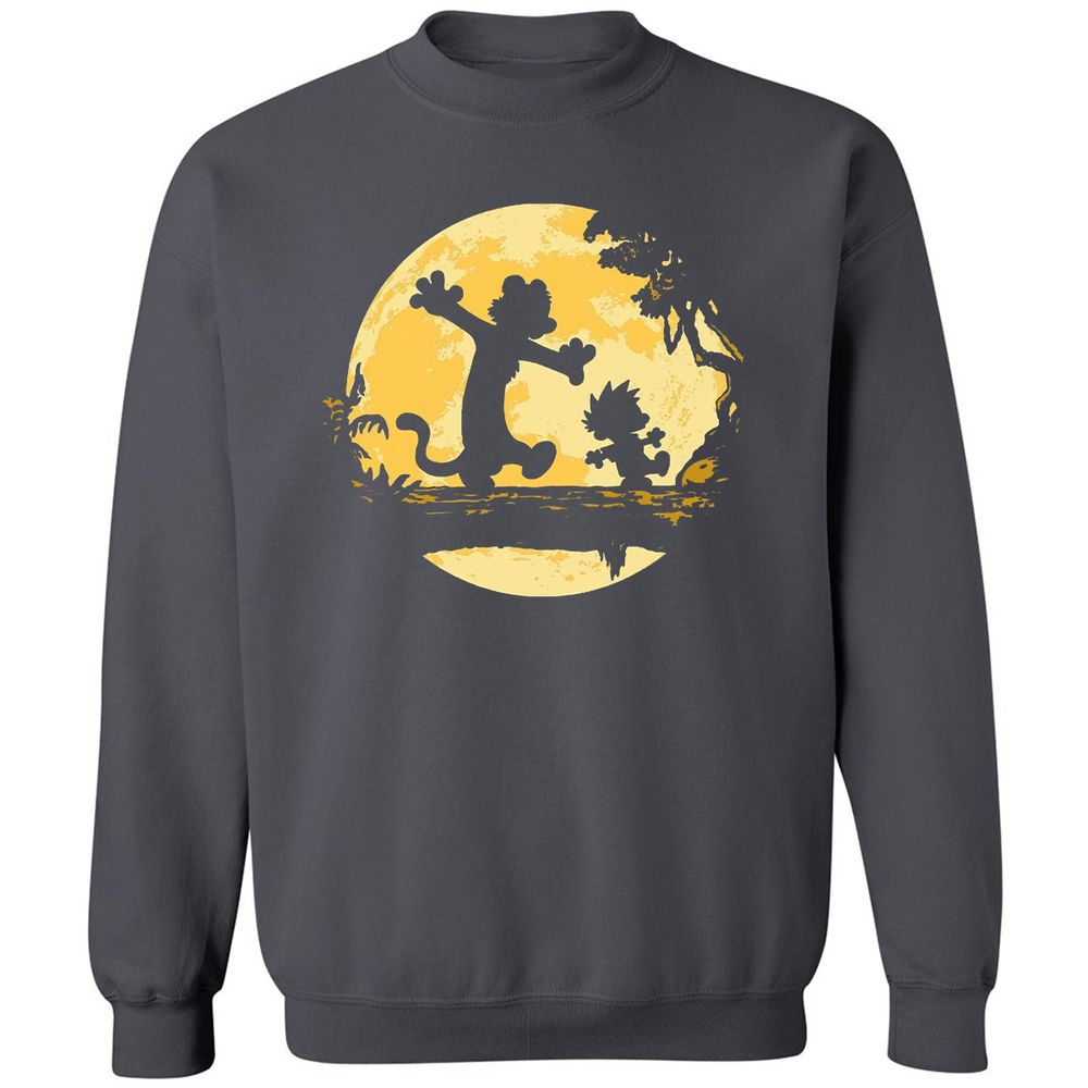 Classic Unisex Sweatshirt - 214J6YYT - Charcoal - 7