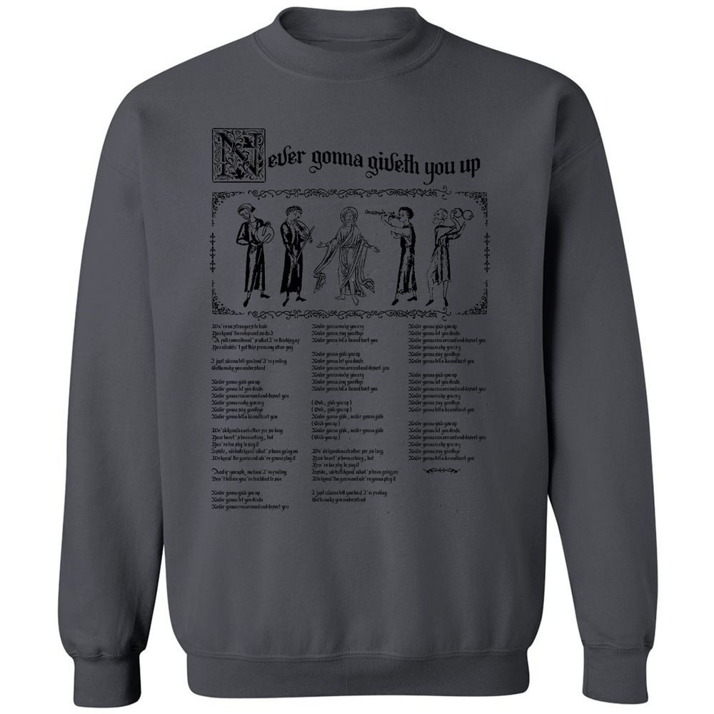 Classic Unisex Sweatshirt - W933CUSP - Charcoal - 7