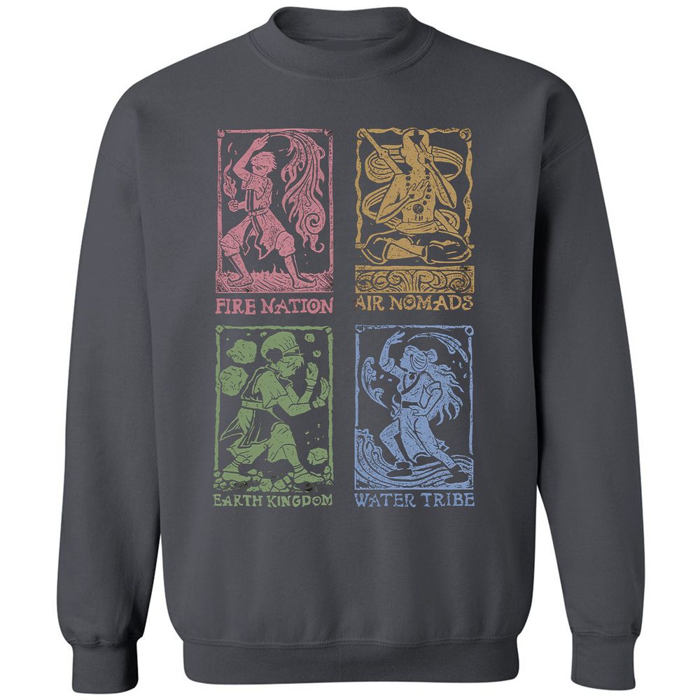 Classic Unisex Sweatshirt - 9FCHMADU - Charcoal - 7