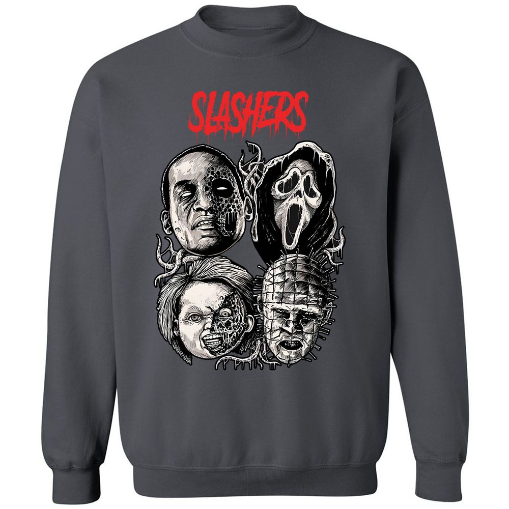 Classic Unisex Sweatshirt - 6VQA52U7 - Charcoal - 7