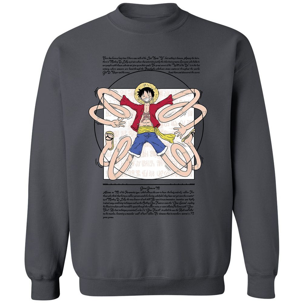 Classic Unisex Sweatshirt - YVSASKWS - Charcoal - 7