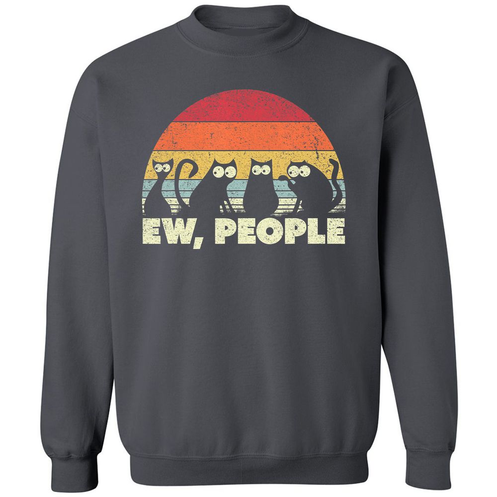 Classic Unisex Sweatshirt - SJK6YMES - Charcoal - 7