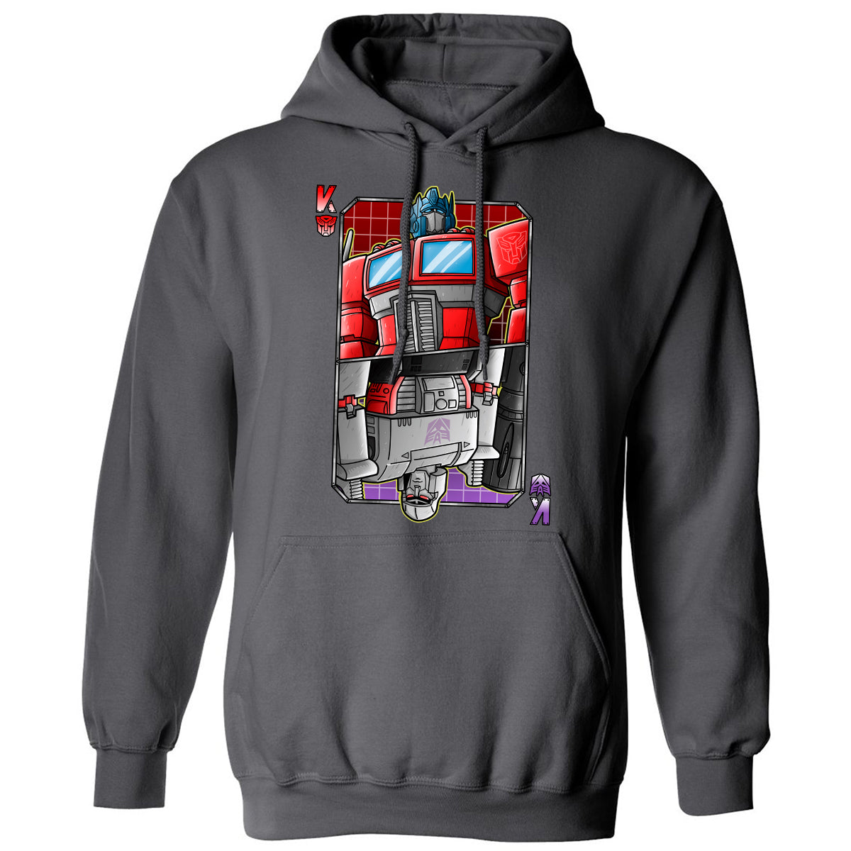 Classic Unisex Hoodie - 4ENT6DVA - Charcoal - 7