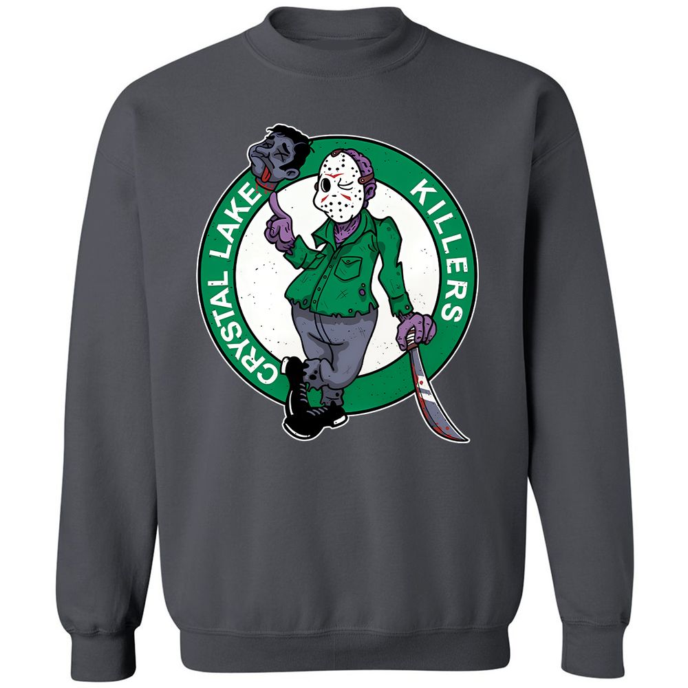 Classic Unisex Sweatshirt - D6HQPUUG - Charcoal - 7