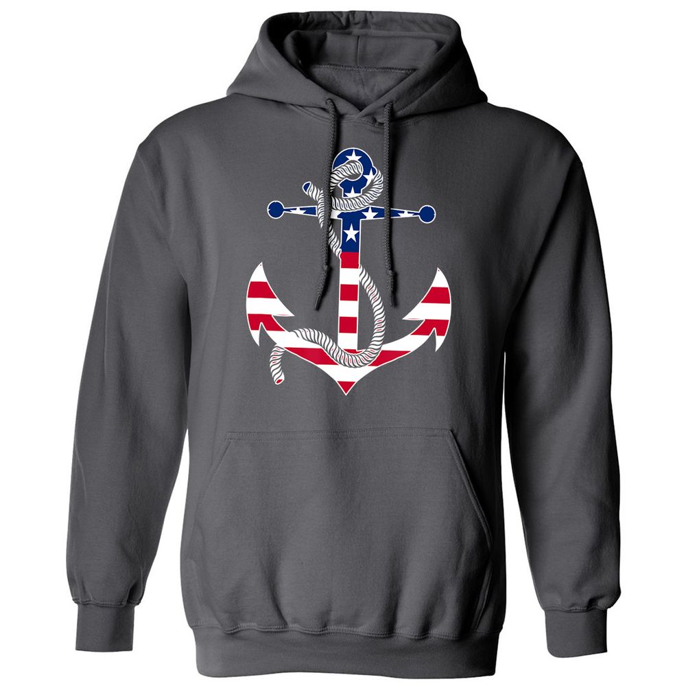Classic Unisex Hoodie - X1HA4GGE - Charcoal - 7