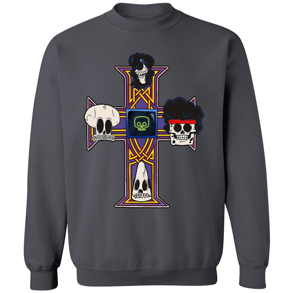 Classic Unisex Sweatshirt - V136VAW3 - Charcoal - 7