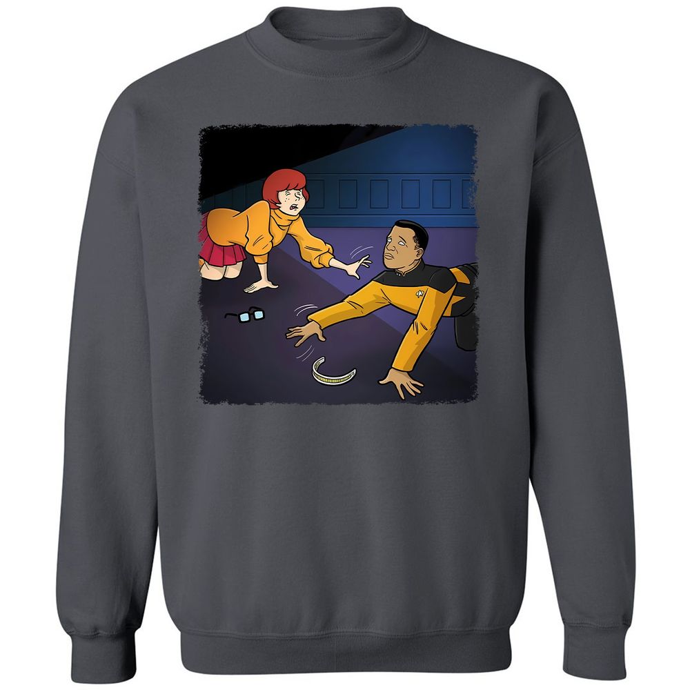 Classic Unisex Sweatshirt - ZL5FA41V - Charcoal - 7