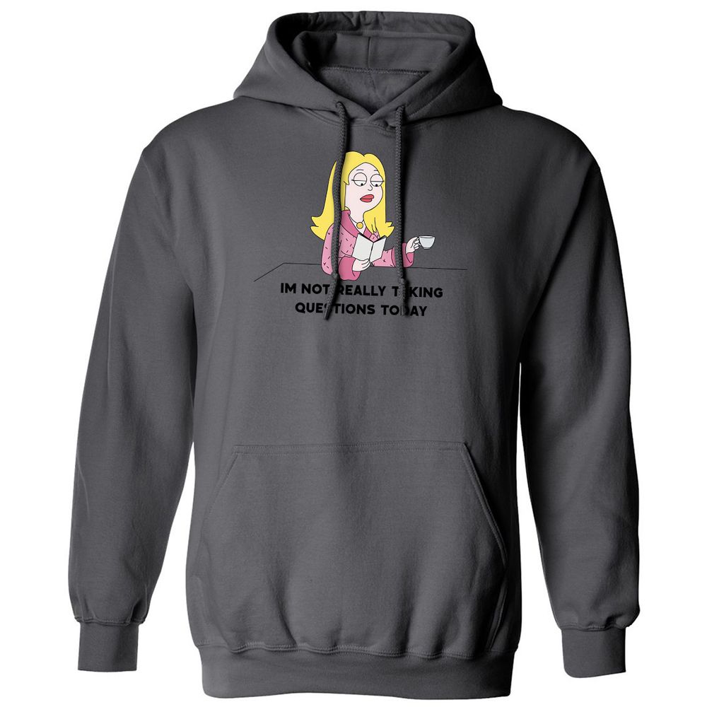 Classic Unisex Hoodie - C6T63MND - Charcoal - 7